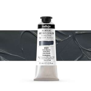 Vallejo Artist Akrilik Boya 60Ml Seri 1 321 Dark Grey - 1