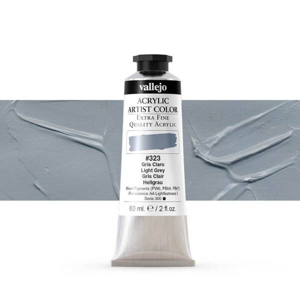 Vallejo Artist Akrilik Boya 60Ml Seri 1 323 Light Grey - 1