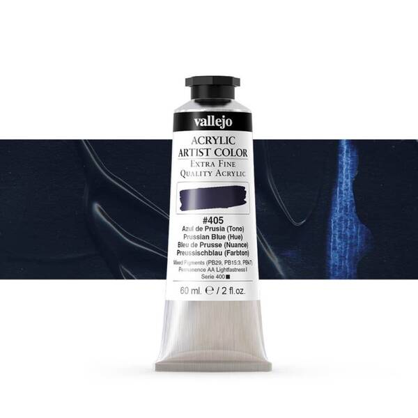 Vallejo Artist Akrilik Boya 60Ml Seri 2 405 Prussian Blue Hue - 1