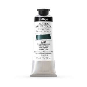 Vallejo Artist Akrilik Boya 60Ml Seri 2 407 Phthalo Green - 3