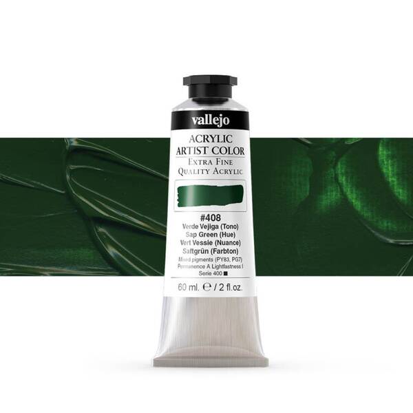Vallejo Artist Akrilik Boya 60Ml Seri 2 408 Sap Gren Hue - 1