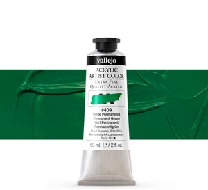 Vallejo Artist Akrilik Boya 60Ml Seri 2 409 Permanent Green - 1