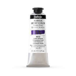 Vallejo Artist Akrilik Boya 60Ml Seri 2 413 Ultramarine Violet - 3