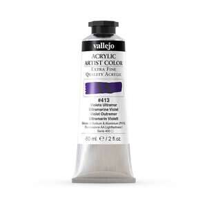 Vallejo Artist Akrilik Boya 60Ml Seri 2 413 Ultramarine Violet - 3
