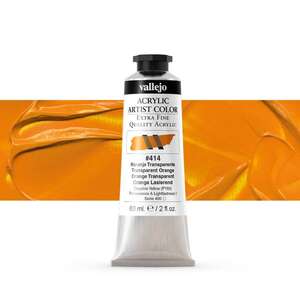 Vallejo Artist Akrilik Boya 60Ml Seri 2 414 Transparent Orange - 1