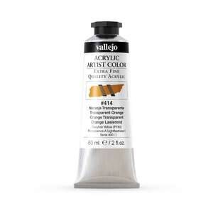 Vallejo Artist Akrilik Boya 60Ml Seri 2 414 Transparent Orange - 3