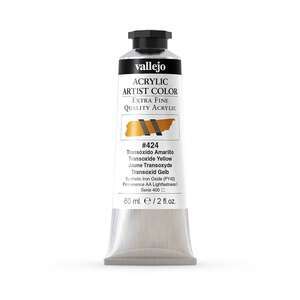Vallejo Artist Akrilik Boya 60Ml Seri 2 424 Transoxide Yellow - 3