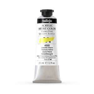 Vallejo Artist Akrilik Boya 60Ml Seri 3 505 Titanium Yellow - 3