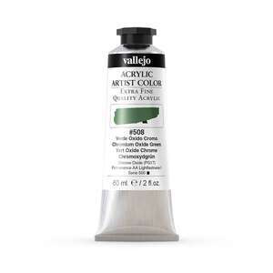 Vallejo Artist Akrilik Boya 60Ml Seri 3 508 Chromium Oxide Green - 3