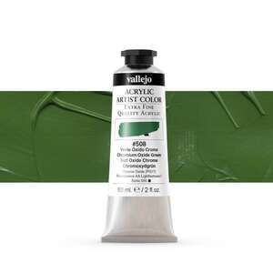 Vallejo Artist Akrilik Boya 60Ml Seri 3 508 Chromium Oxide Green - 1