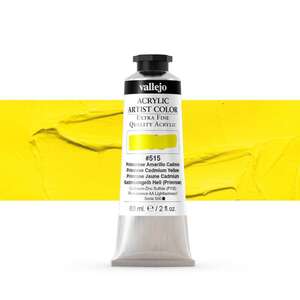 Vallejo - Vallejo Artist Akrilik Boya 60Ml Seri 3 515 Primrose Cadmium Yellow