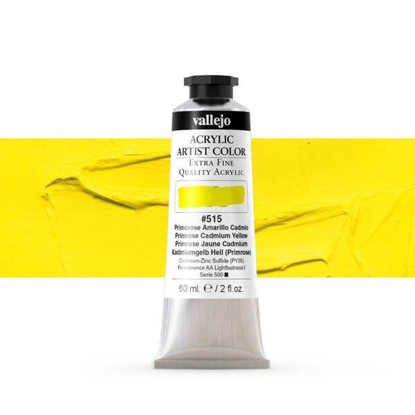 Vallejo Artist Akrilik Boya 60Ml Seri 3 515 Primrose Cadmium Yellow - 1