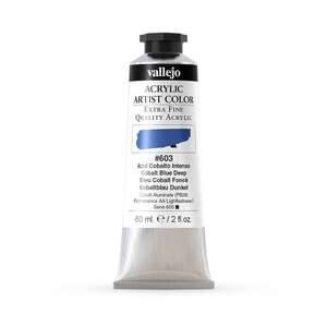 Vallejo Artist Akrilik Boya 60Ml Seri 4 603 Cobalt Blue Deep - 3