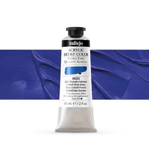 Vallejo Artist Akrilik Boya 60Ml Seri 4 603 Cobalt Blue Deep - Vallejo