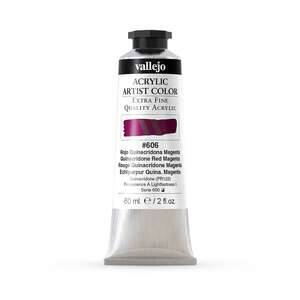 Vallejo Artist Akrilik Boya 60Ml Seri 4 606 Quinacridone Red Magenta - 3