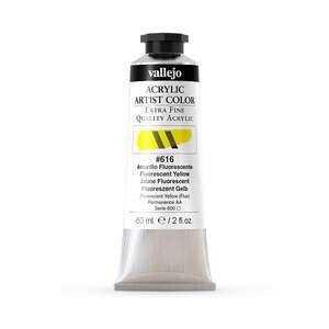 Vallejo Artist Akrilik Boya 60Ml Seri 4 616 Fluorescent Yellow - 3