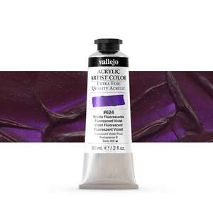 Vallejo Artist Akrilik Boya 60Ml Seri 4 624 Fluorescent Violet - Vallejo