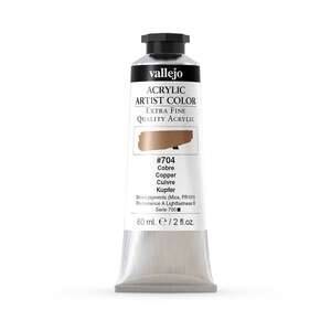 Vallejo Artist Akrilik Boya 60Ml Seri 5 704 Copper - 3