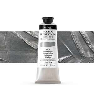 Vallejo Artist Akrilik Boya 60Ml Seri 5 706 Antique Silver - 1