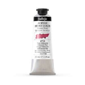 Vallejo Artist Akrilik Boya 60Ml Seri 5 713 Iridescent Red - 3