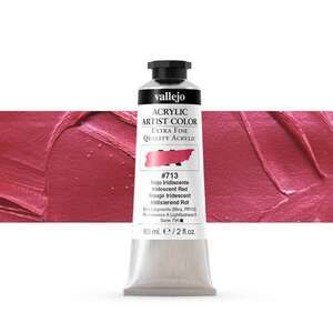 Vallejo Artist Akrilik Boya 60Ml Seri 5 713 Iridescent Red - 4
