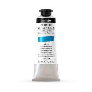 Vallejo Artist Akrilik Boya 60Ml Seri 5 714 Iridescent Blue - 3