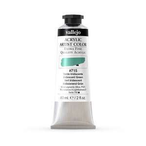 Vallejo Artist Akrilik Boya 60Ml Seri 5 715 Iridescent Green - 3