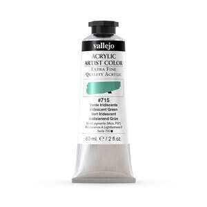 Vallejo Artist Akrilik Boya 60Ml Seri 5 715 Iridescent Green - 3