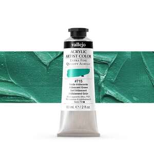 Vallejo Artist Akrilik Boya 60Ml Seri 5 715 Iridescent Green - Vallejo