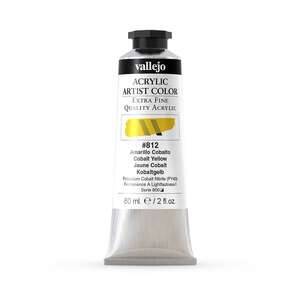 Vallejo Artist Akrilik Boya 60Ml Seri 6 812 Cobalt Yellow - 3