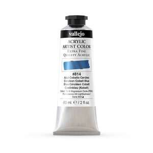 Vallejo Artist Akrilik Boya 60Ml Seri 6 814 Cerulean Cobalt Blue - 3