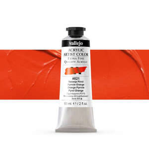 Vallejo Artist Akrilik Boya 60Ml Seri 6 821 Pyrrole Orange - 4