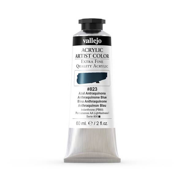 Vallejo Artist Akrilik Boya 60Ml Seri 6 823 Anthraqulnone Blue - 3