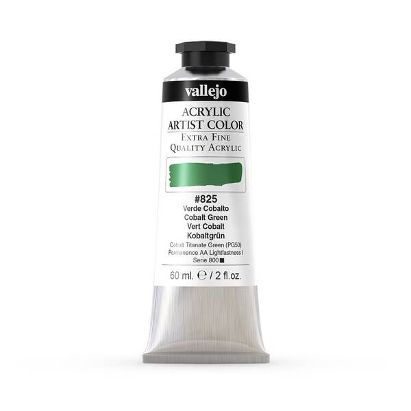 Vallejo Artist Akrilik Boya 60Ml Seri 6 825 Cobalt Green - 3