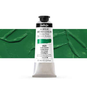 Vallejo Artist Akrilik Boya 60Ml Seri 6 825 Cobalt Green - Vallejo
