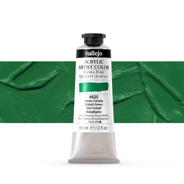 Vallejo Artist Akrilik Boya 60Ml Seri 6 825 Cobalt Green - 1