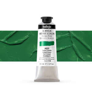 Vallejo Artist Akrilik Boya 60Ml Seri 6 825 Cobalt Green - 4