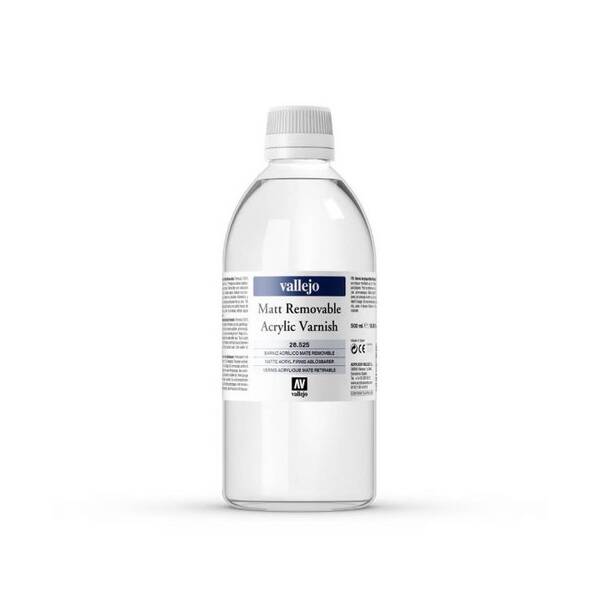 Vallejo Çıkarılabilir Mat Vernik 500Ml 28.525 - 1