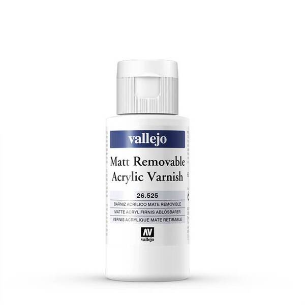 Vallejo Çıkarılabilir Mat Vernik 60 ML 26.525 - 1