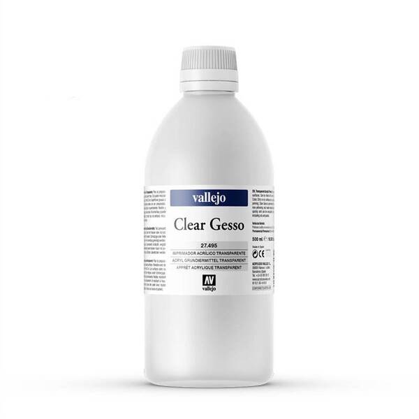 Vallejo Clear Gesso 495-500Ml - 1