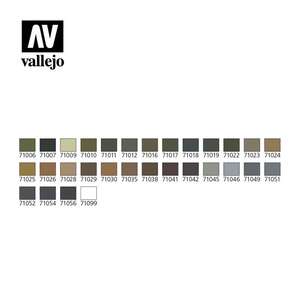 Vallejo Color Case:Model Air Camouflage Colors(29)+Airbrush Colors 71.173 - Thumbnail