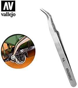Vallejo Extra Fine Curved Tweezers 115mm T12004 - Thumbnail