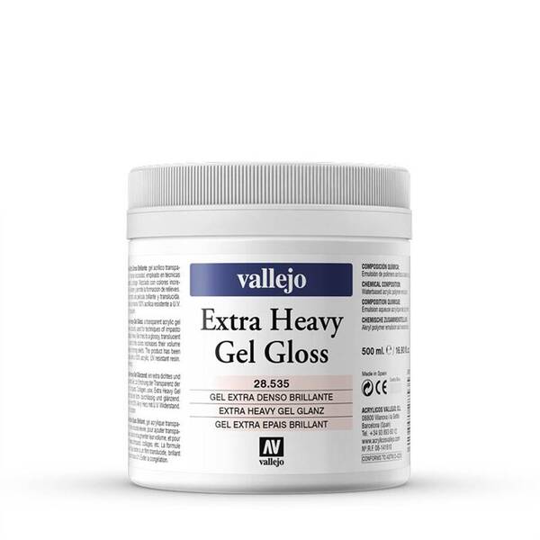 Vallejo Extra Heavy Gel Gloss 535-500Ml