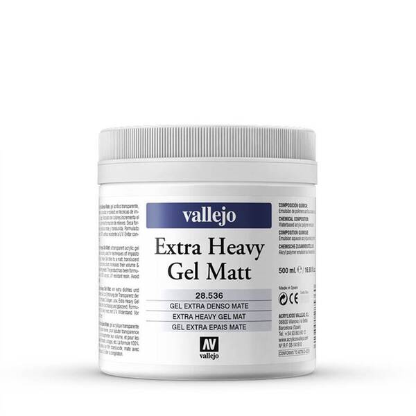 Vallejo Extra Heavy Gel Matt 536-500Ml - 1