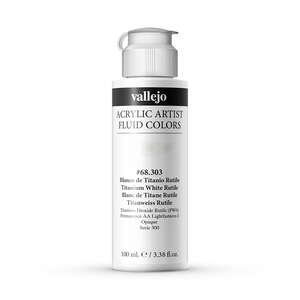 Vallejo Fluid Akrilik Boya 100Ml Seri 1 303 Titanium White Rutil - 2