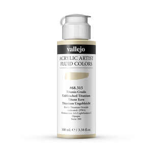 Vallejo Fluid Akrilik Boya 100Ml Seri 1 315 Unbleached Titanium - Vallejo