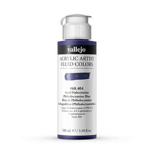 Vallejo Fluid Akrilik Boya 100Ml Seri 2 404 Phthalo Blue - 2