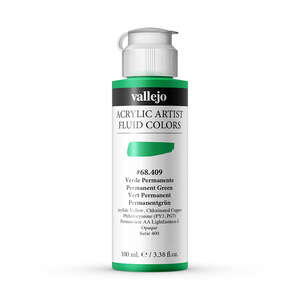 Vallejo Fluid Akrilik Boya 100Ml Seri 2 409 Permanent Green - 2