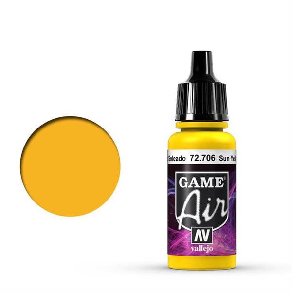 Vallejo Game Air 17Ml 72.706 Sun Yellow