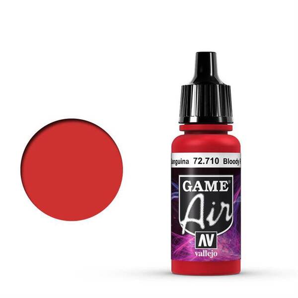 Vallejo Game Air 17Ml 72.710 Bloody Red - 1